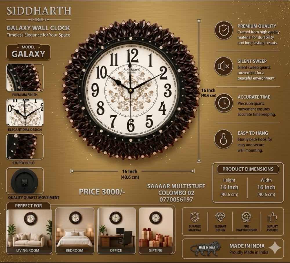 Wall clocks