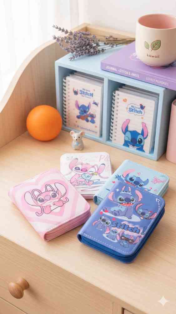 Cute stitch purse