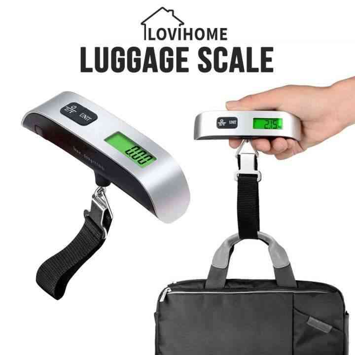 Portable luggage scale