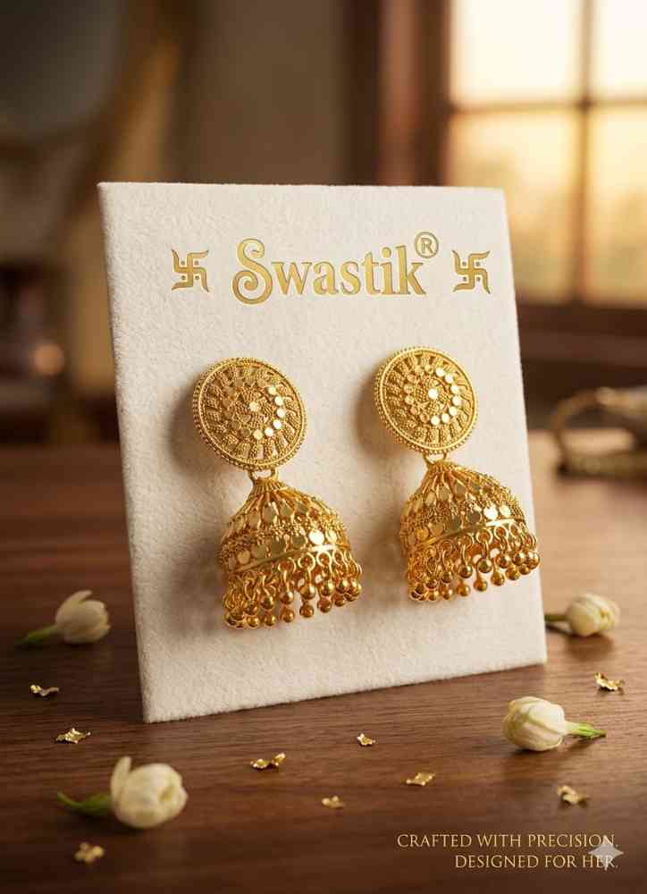 Jhumka earrings