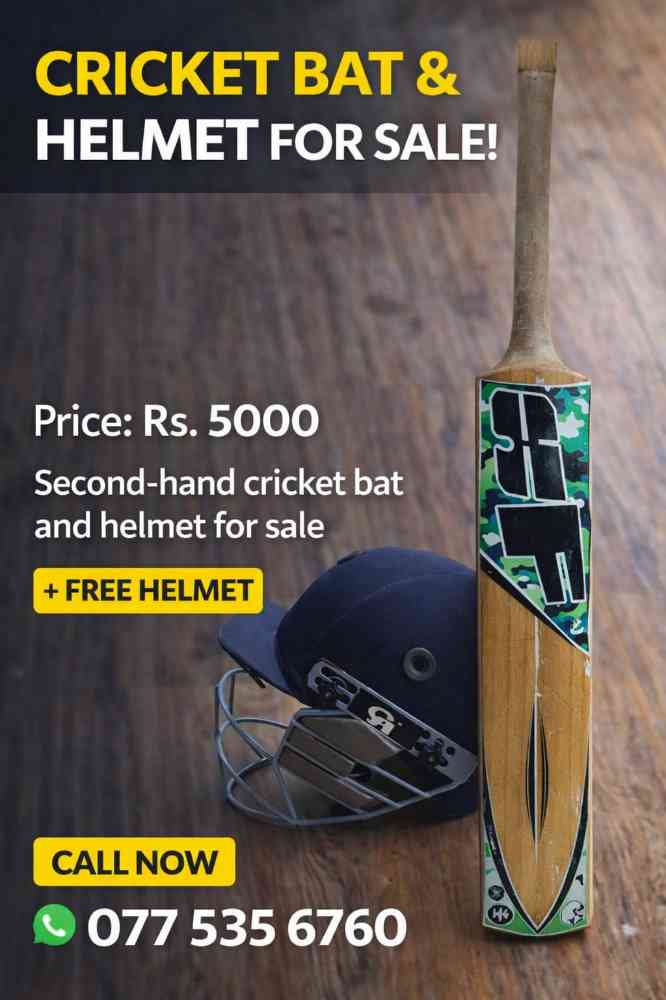Cricket bat