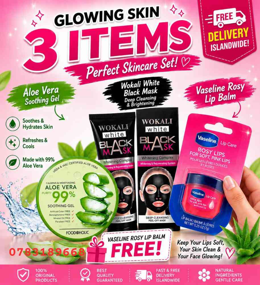 3 Items offer pack