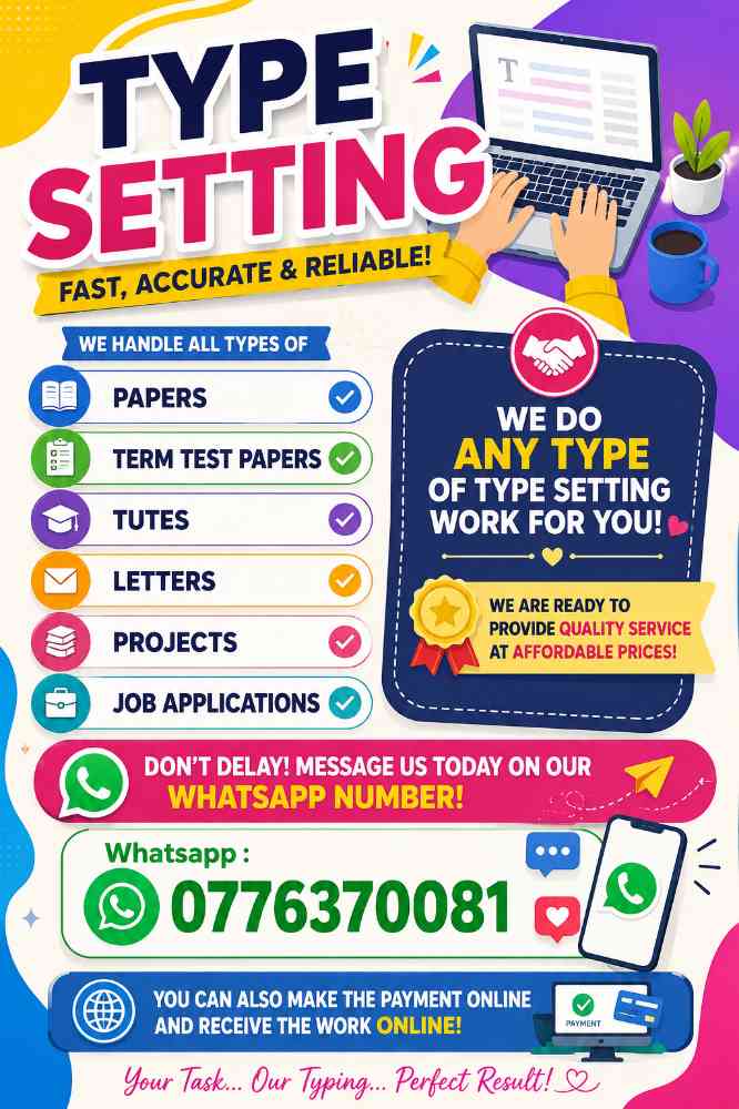Type setting
