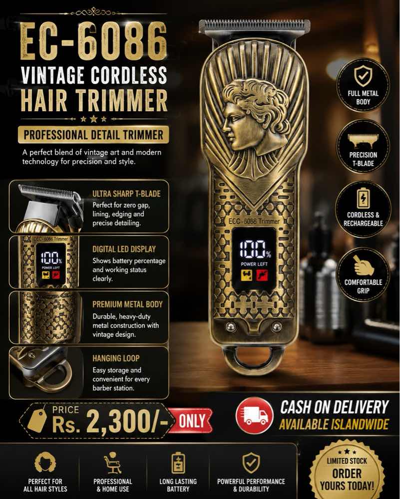 Vintage cordless hair trimmer