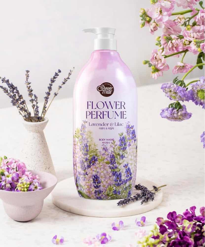 Shower mate lavender & lilac body wash