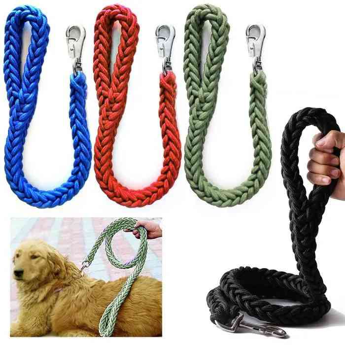 Heavy-duty rope dog leash