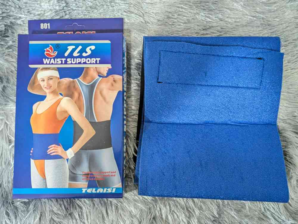 Fitness gym waist trainer & back brace