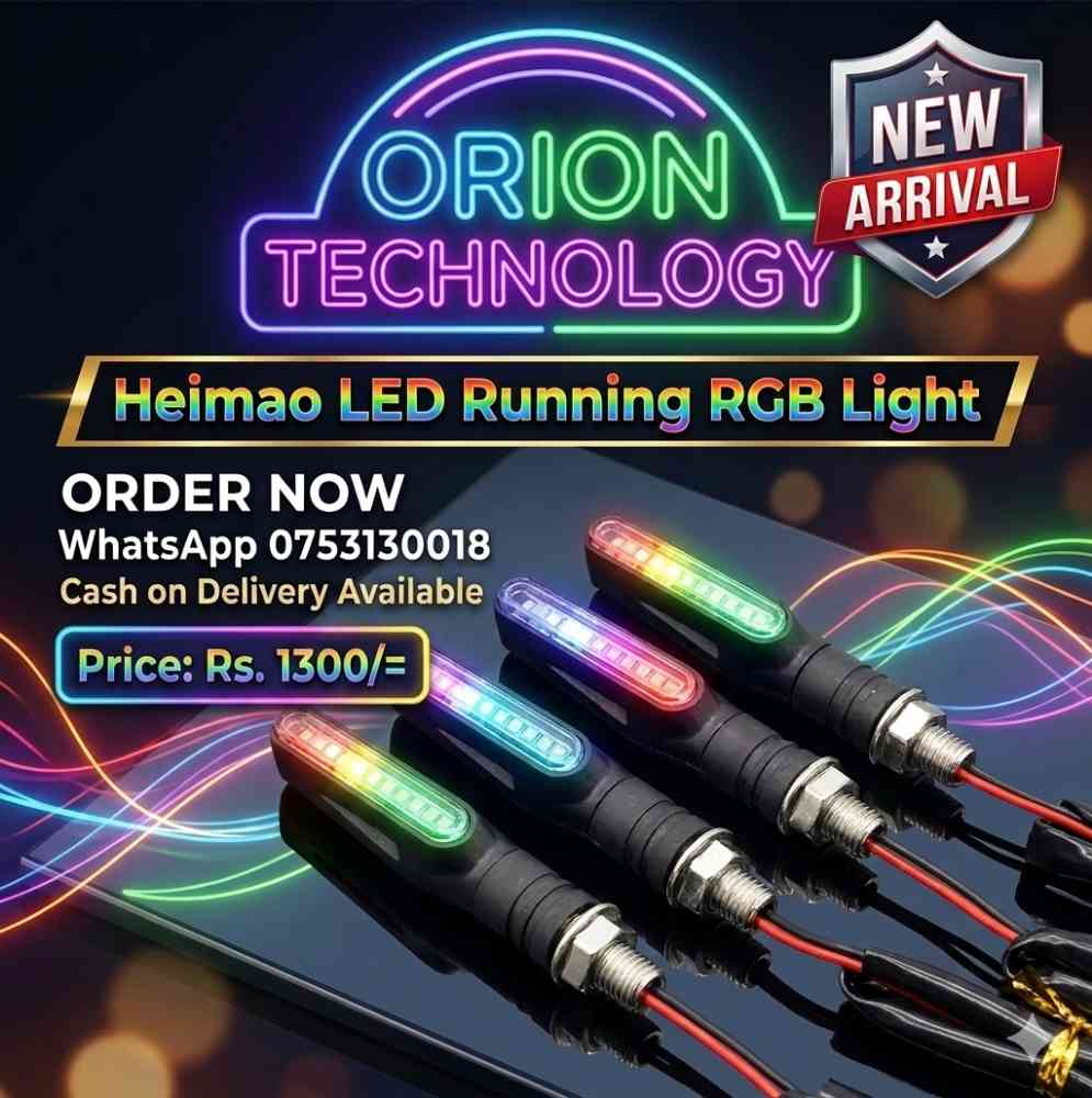 Heimao led running rgb lighting