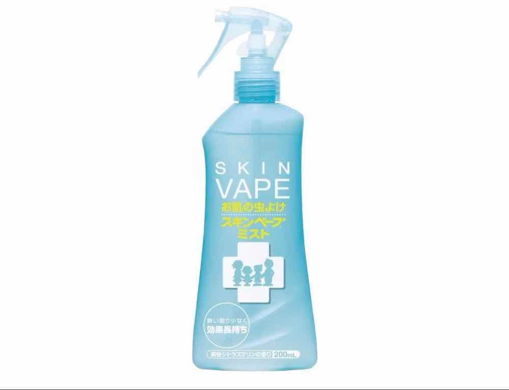 Skin vape mist mosquito repellent