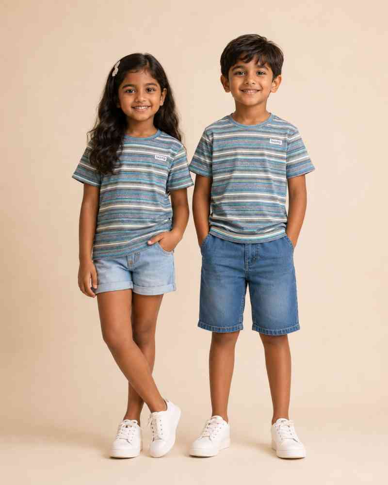 Ivora kids stipe t-shirts