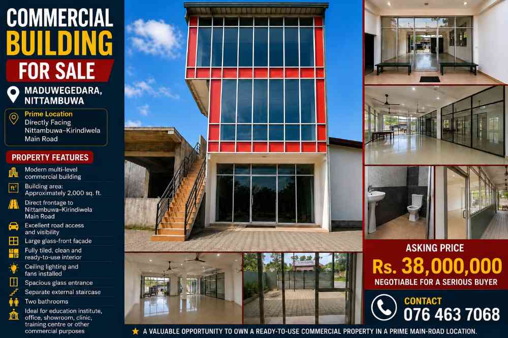Commercial building for sale