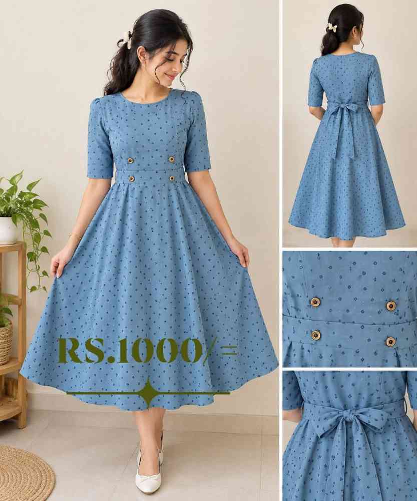 One time used dress