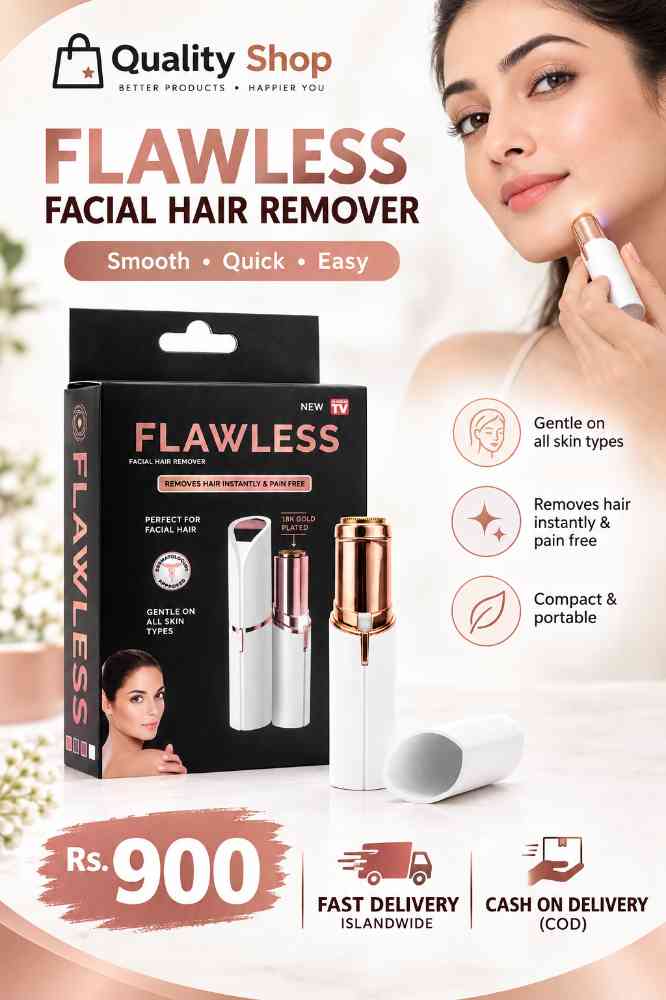 Flawless facial hair remover