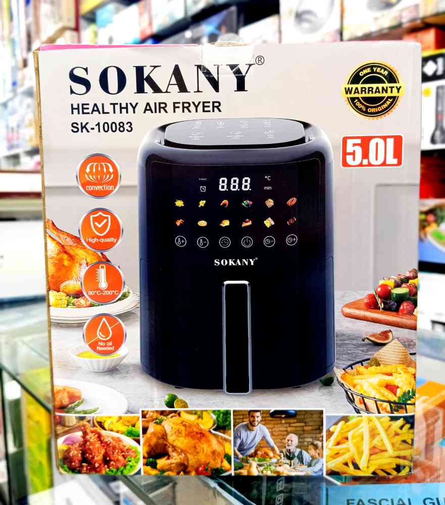 Air fryer automatic touch display 5l