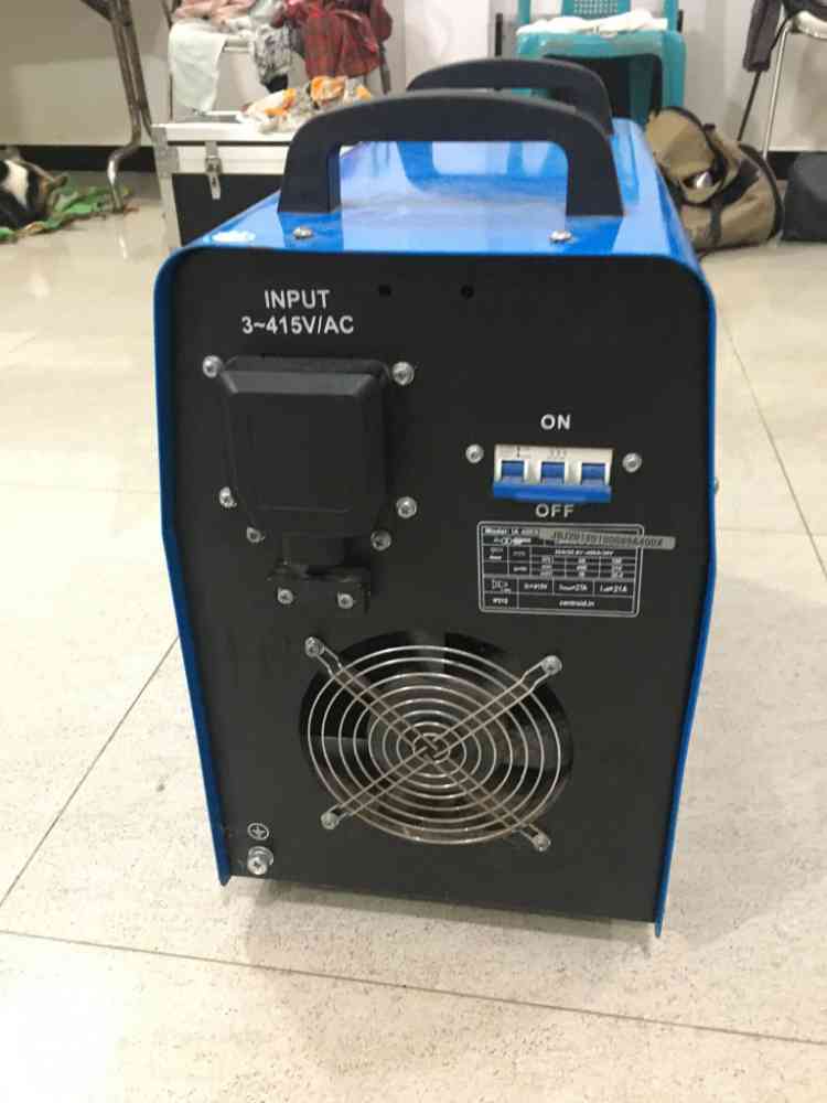 Welding plant inverter