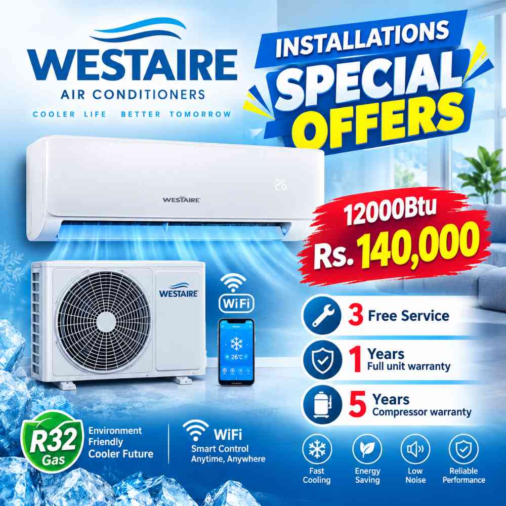 Air conditioner with installation's