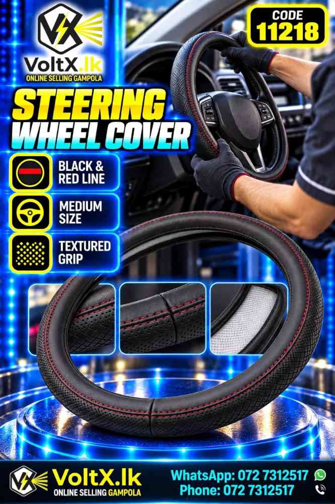 Steering wheel cover